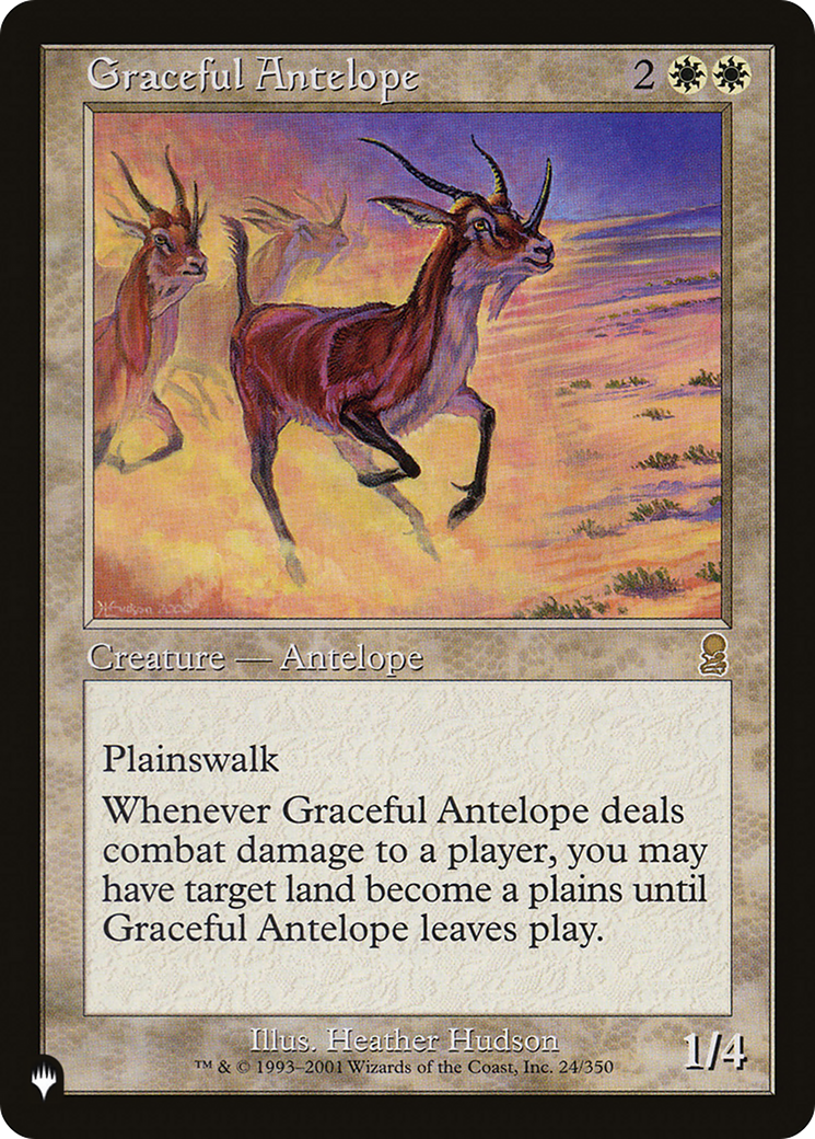 Graceful Antelope (LIST-24/350) [The List]