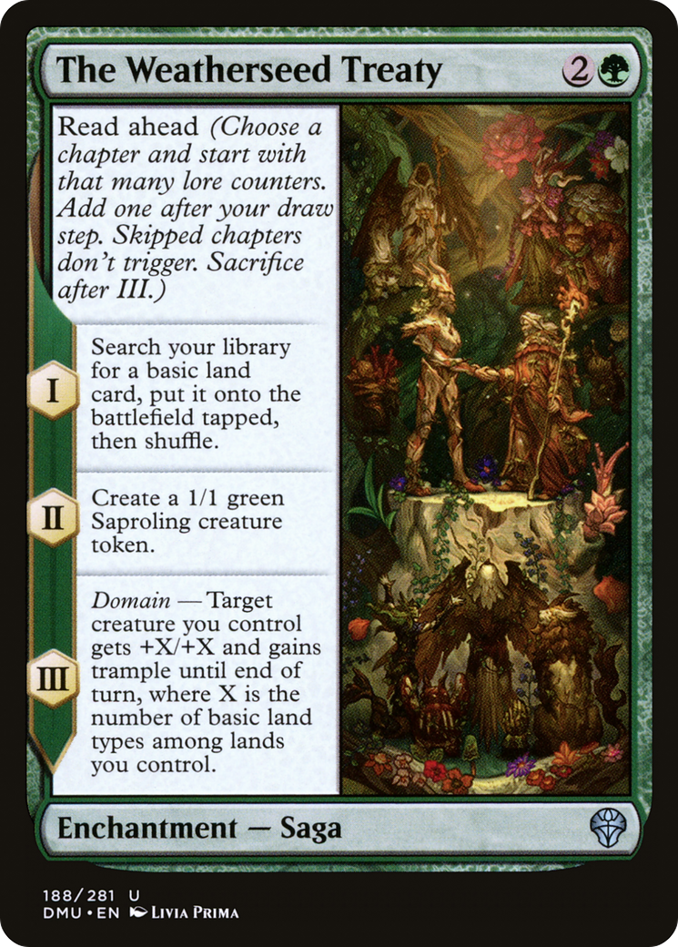 The Weatherseed Treaty (DMU-188) [Dominaria United]