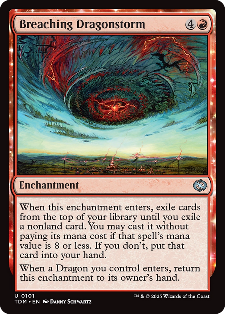 Breaching Dragonstorm - Foil [Tarkir: Dragonstorm]