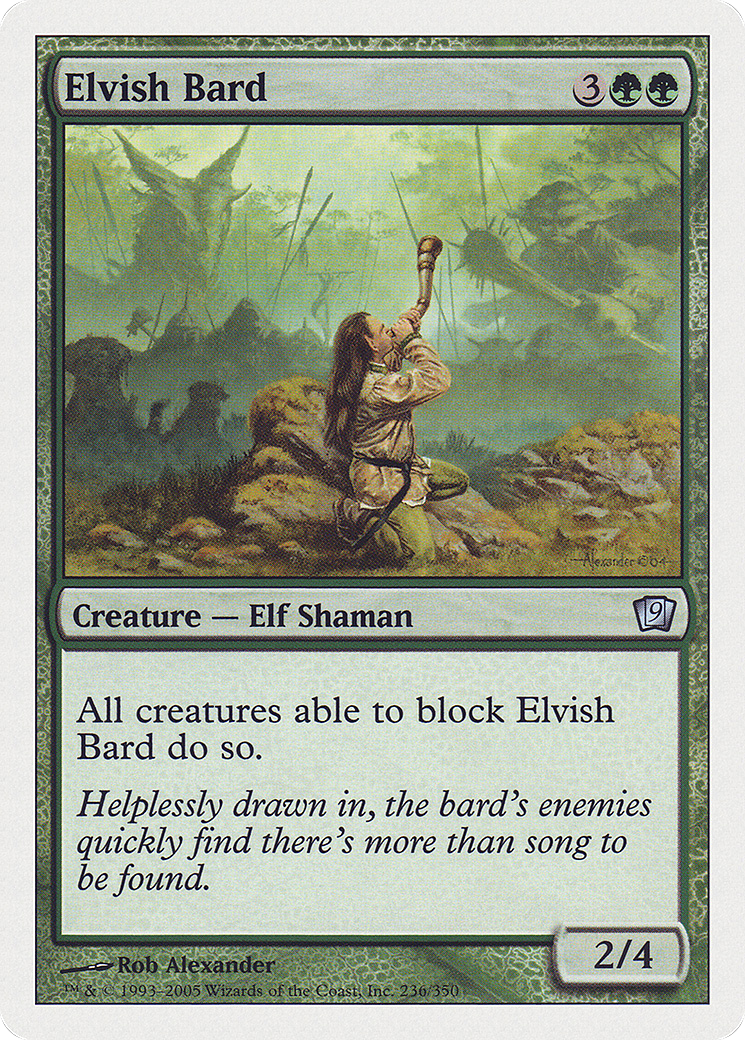 Elvish Bard (9ED-236) [9th Edition]