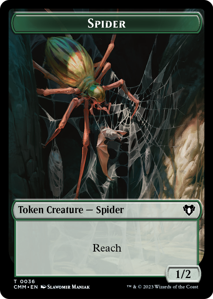 Spider (TCMM-036) [Commander Masters Tokens]