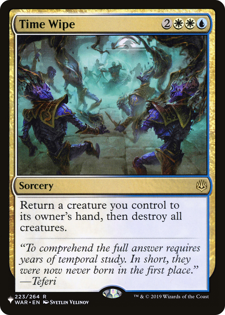Time Wipe (LIST-223) [The List]