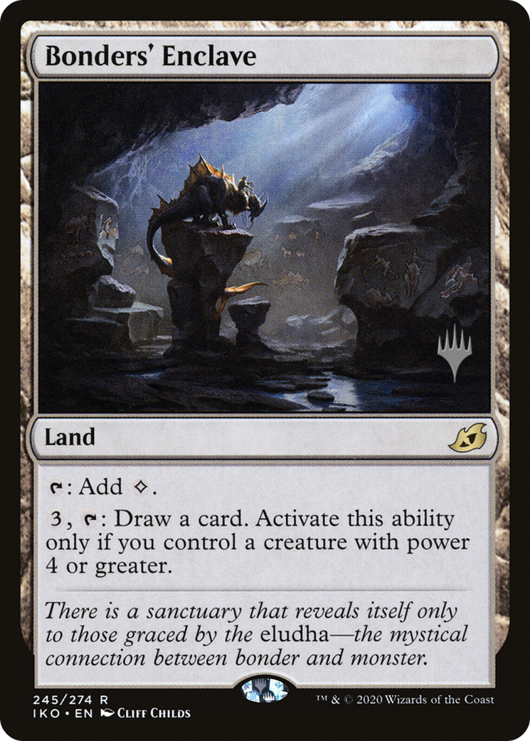 Bonders' Enclave (PPIKO-245) [Promo Pack: Ikoria: Lair of Behemoths Promos]