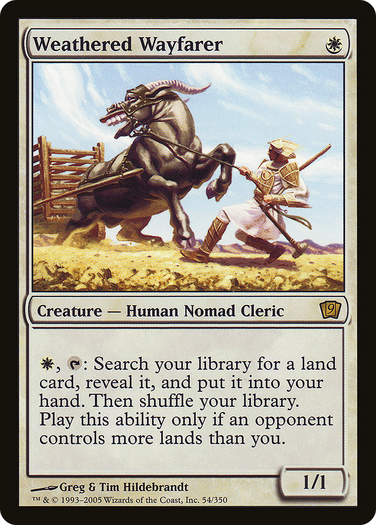 Weathered Wayfarer (9ED-054) [9th Edition] Foil