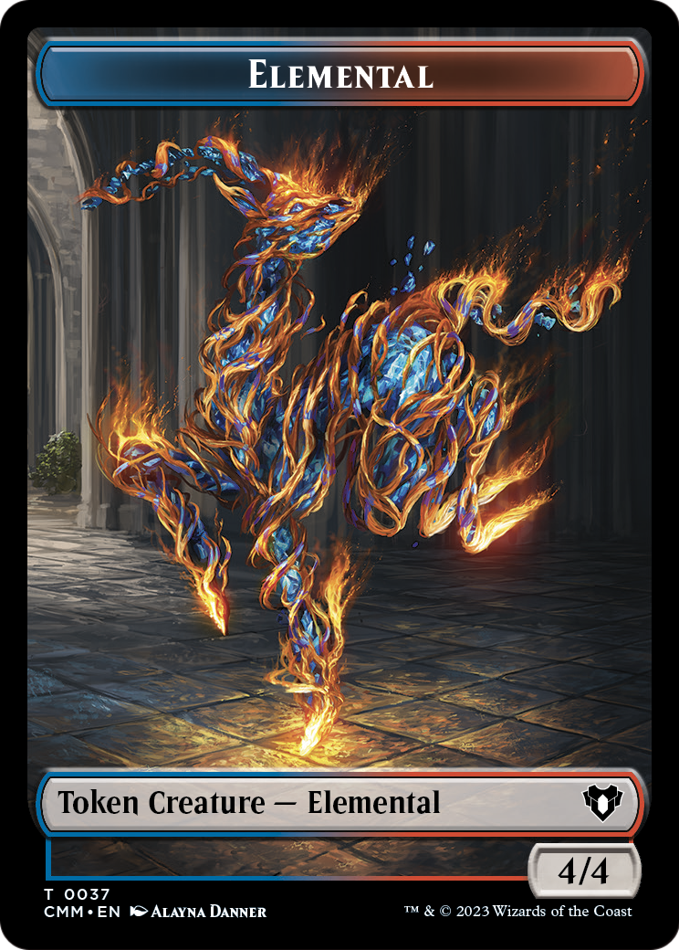 Elemental (TCMM-037) [Commander Masters Tokens]