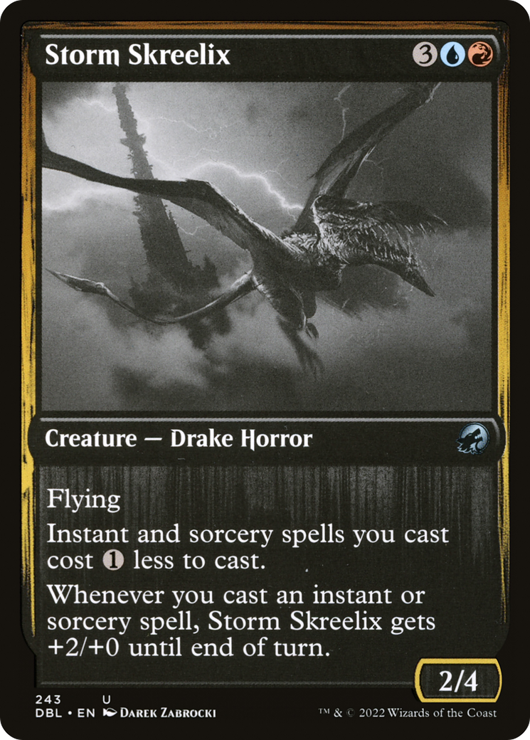 Storm Skreelix (DBL-243) [Innistrad: Double Feature] Foil