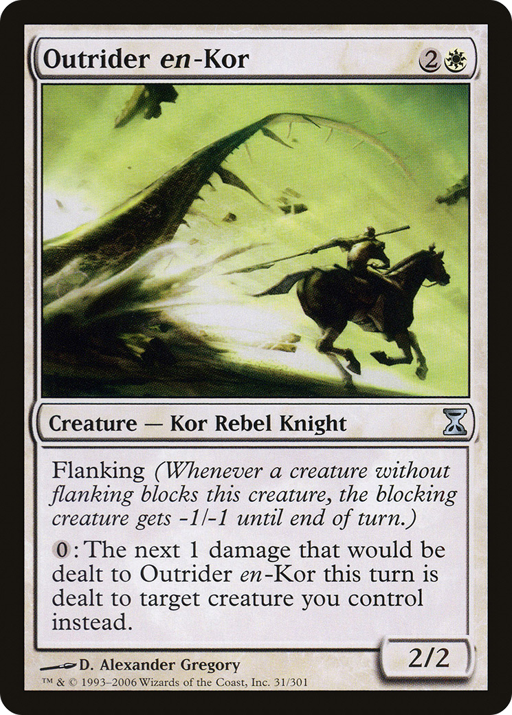 Outrider en-Kor (TSP-031) [Time Spiral]