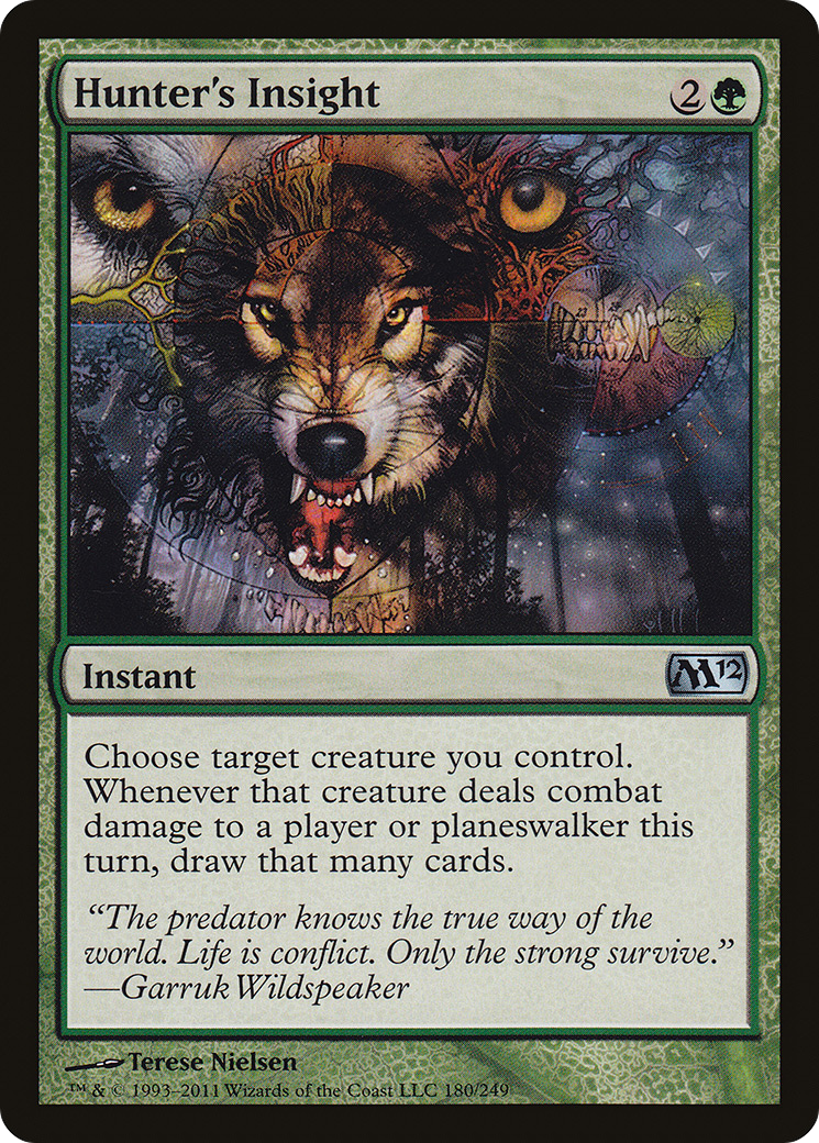Hunter's Insight (M12-180) [Magic 2012]