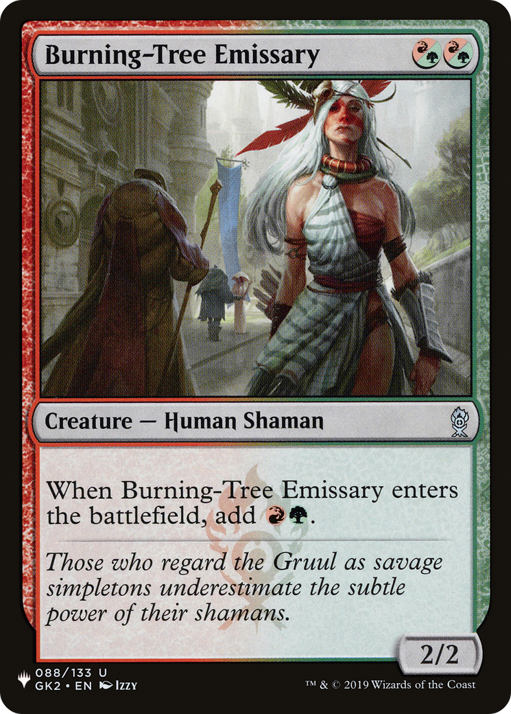 Burning-Tree Emissary (LIST-088/133) [The List]