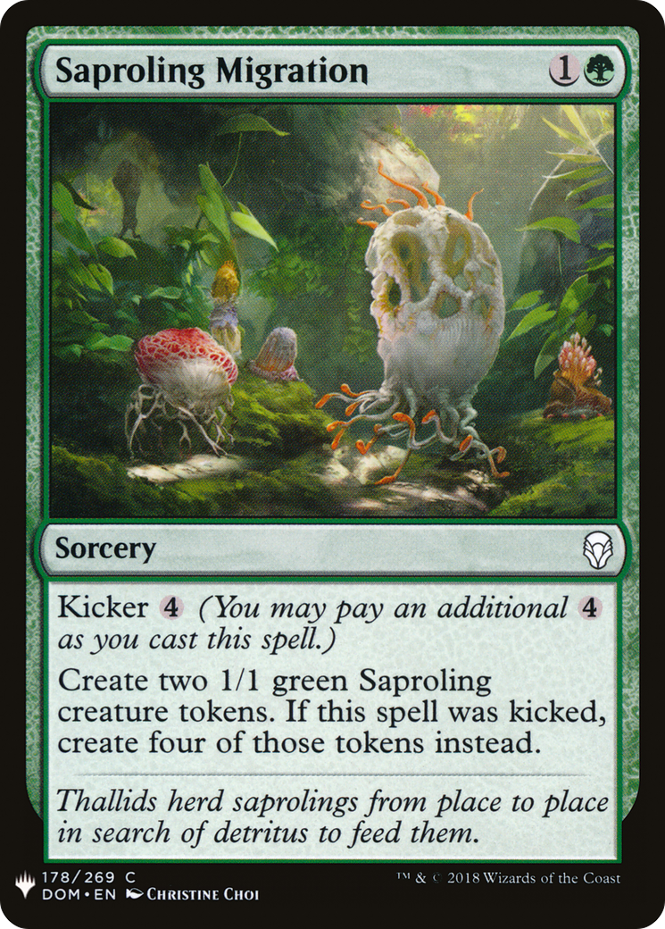 Saproling Migration (LIST-178) [The List]