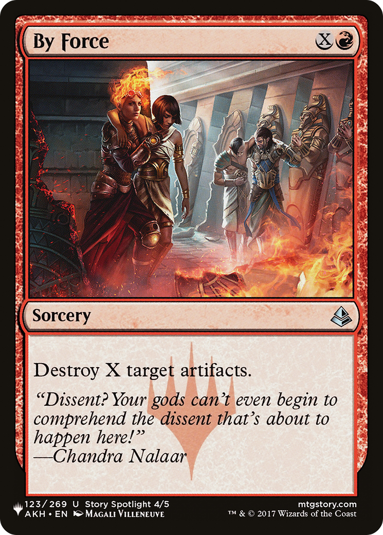 By Force (LIST-123/269) [The List]