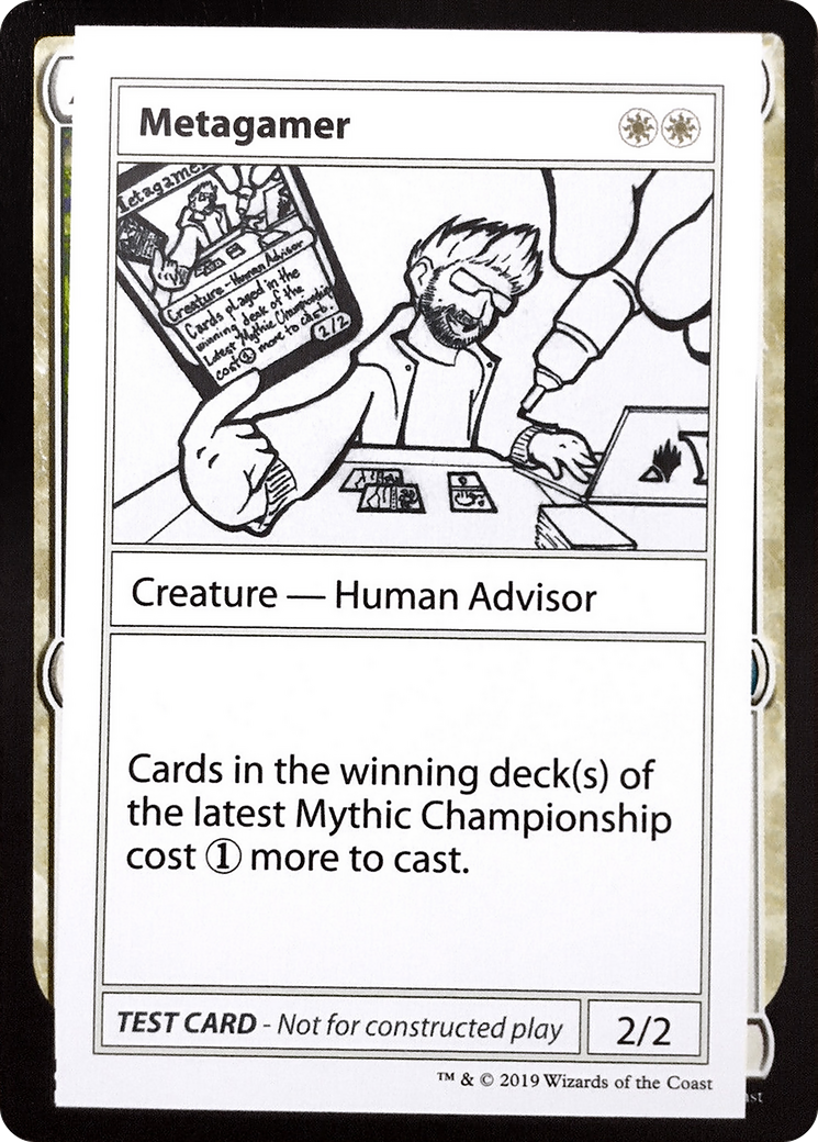 Metagamer (No PW Symbol) [Mystery Booster Playtest Cards 2021]