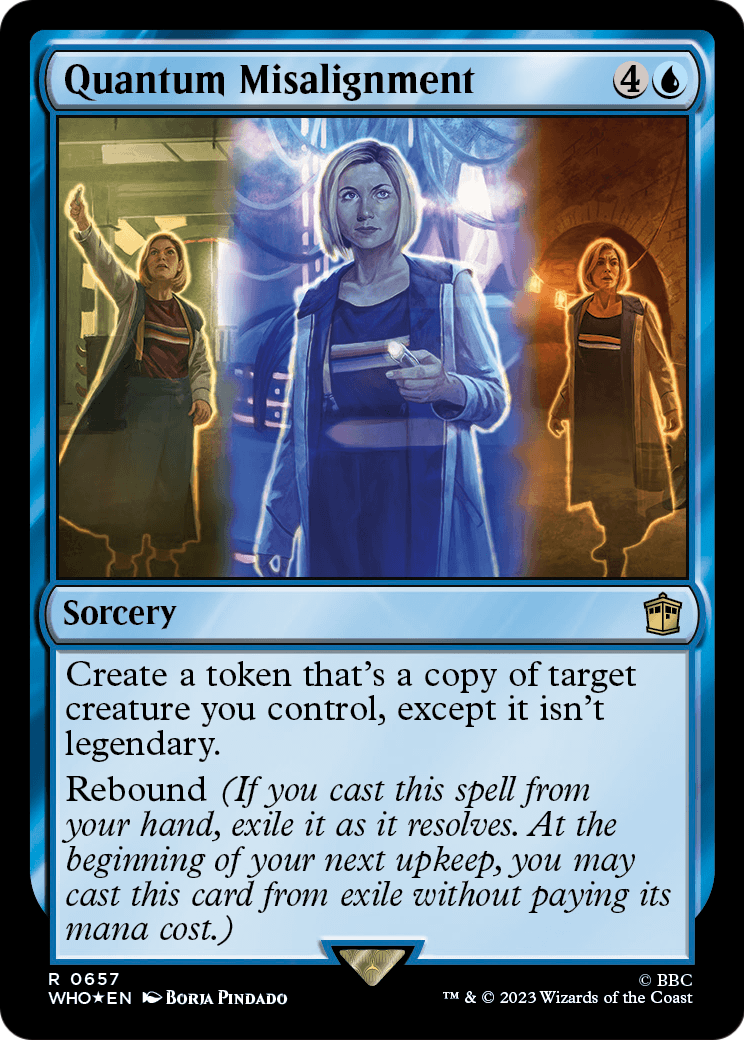 Quantum Misalignment (Surge Foil) (WHO-657) [Doctor Who] Foil