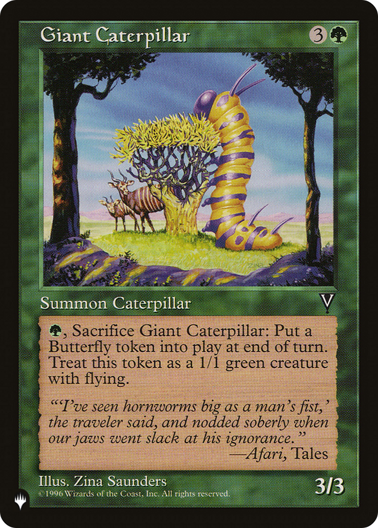 Giant Caterpillar - The List [The List]