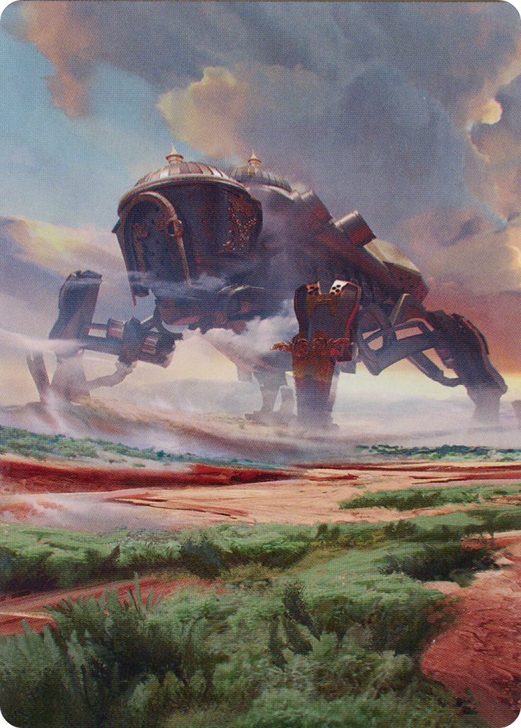 Plains // Plains (ABRO-048) (Borderless) [The Brothers' War Art Series] Foil