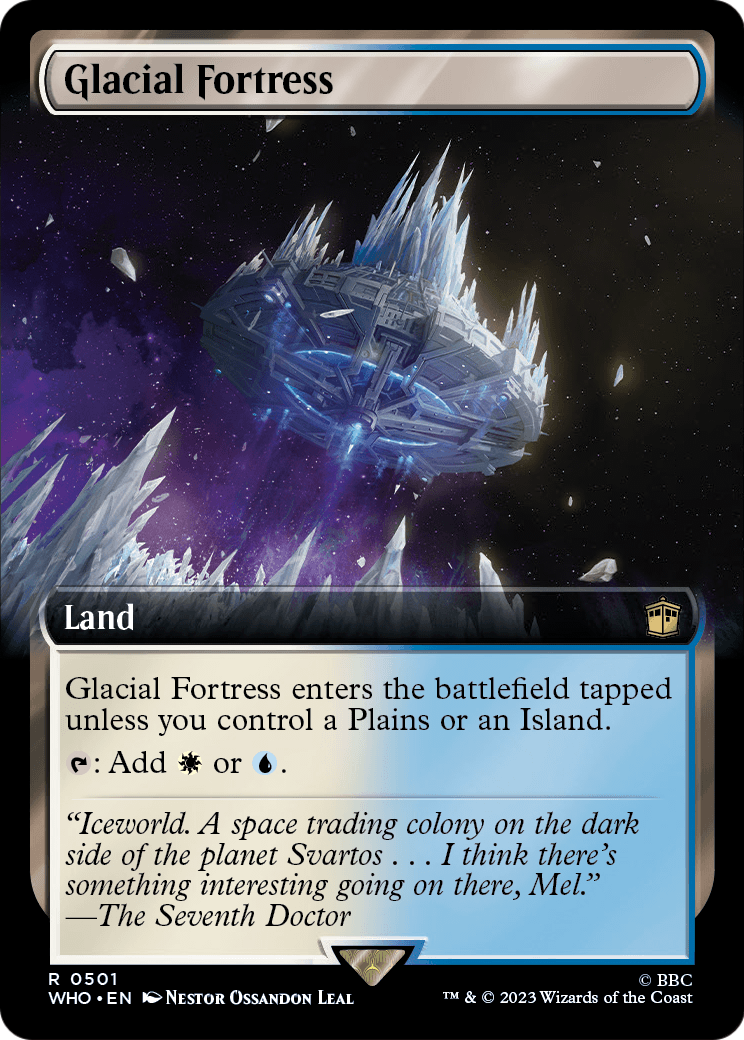 Glacial Fortress (Extended Art) (WHO-501) [Doctor Who]