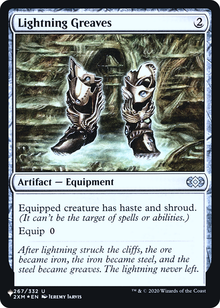 Lightning Greaves (2XM) (LIST-267) [The List] Foil