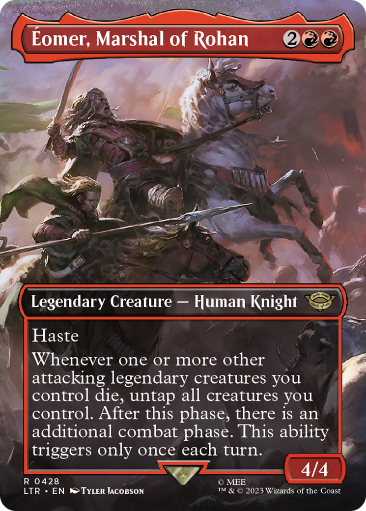 Eomer, Marshal of Rohan (Borderless) (LTR-428) [The Lord of the Rings: Tales of Middle-earth]