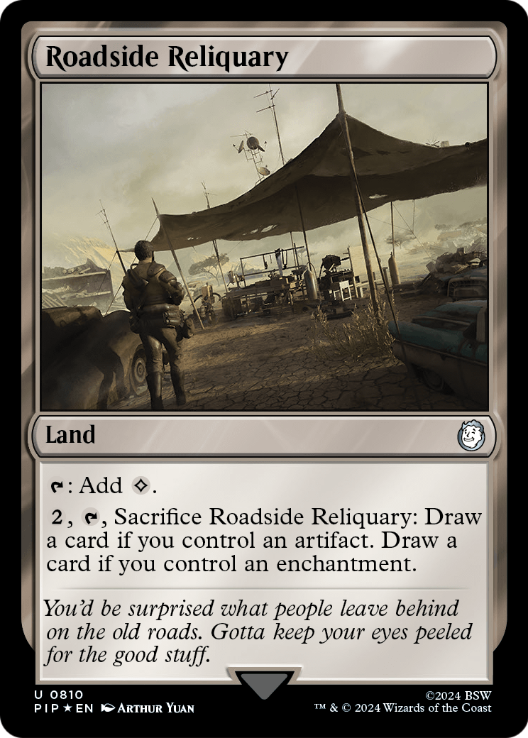Roadside Reliquary (Surge Foil) (PIP-810) [Fallout] Foil
