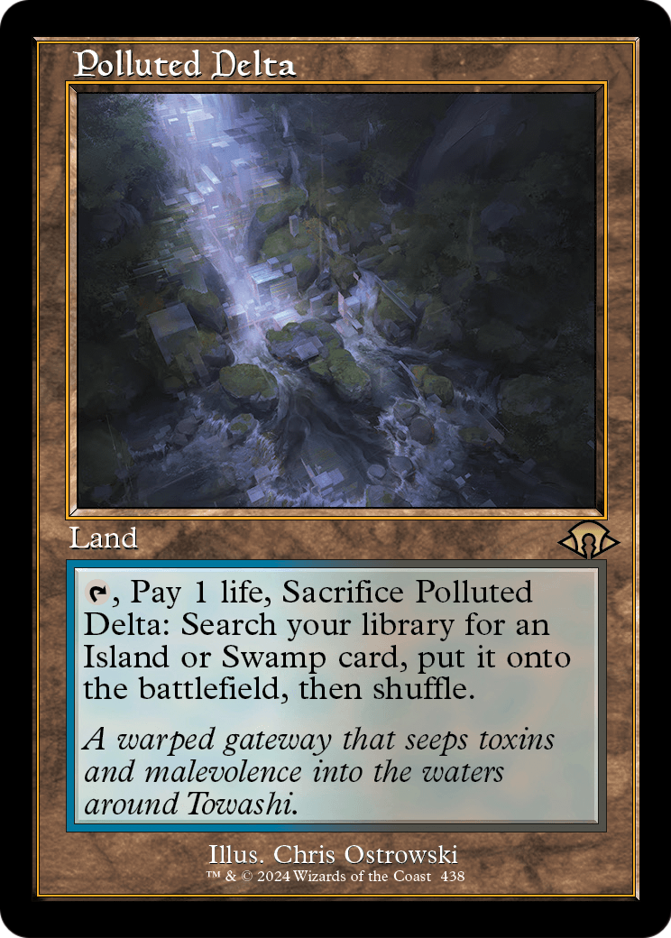 Polluted Delta (Retro Frame) (MH3-438) [Modern Horizons 3]