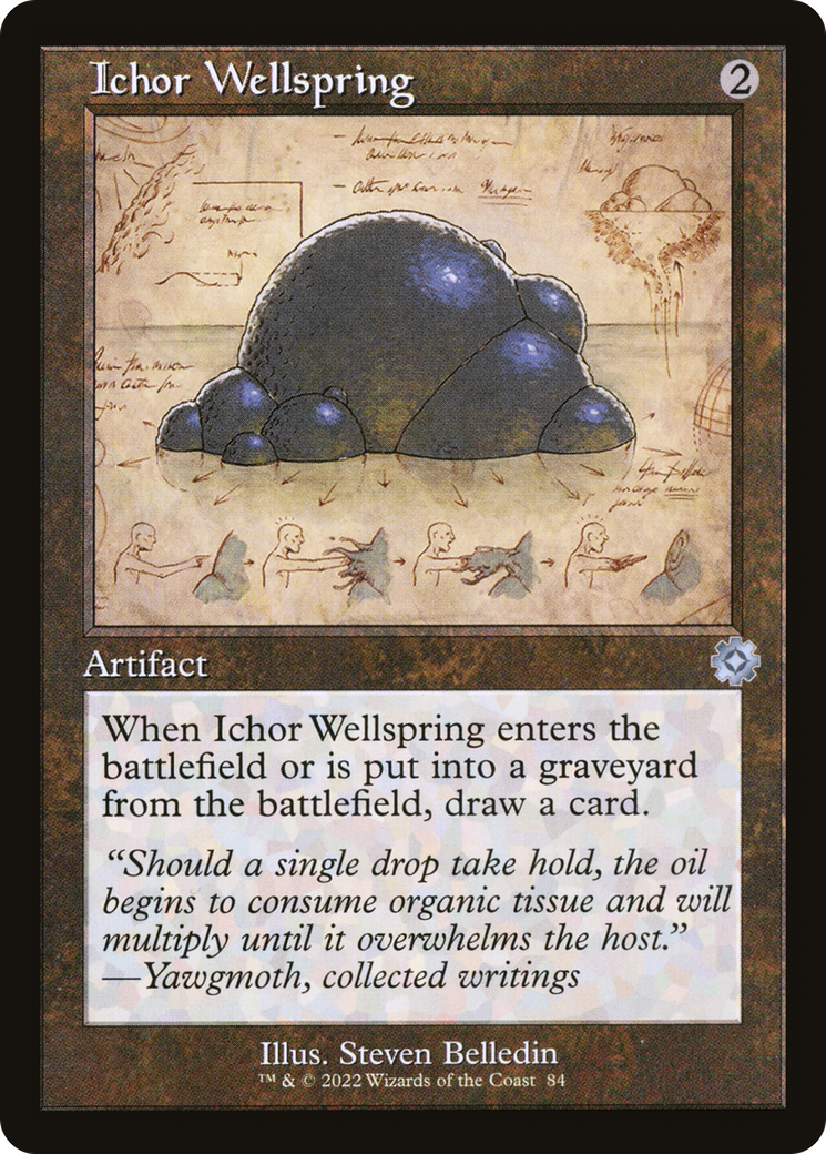 Ichor Wellspring (Schematic) (BRR-084) [The Brothers' War Retro Artifacts]