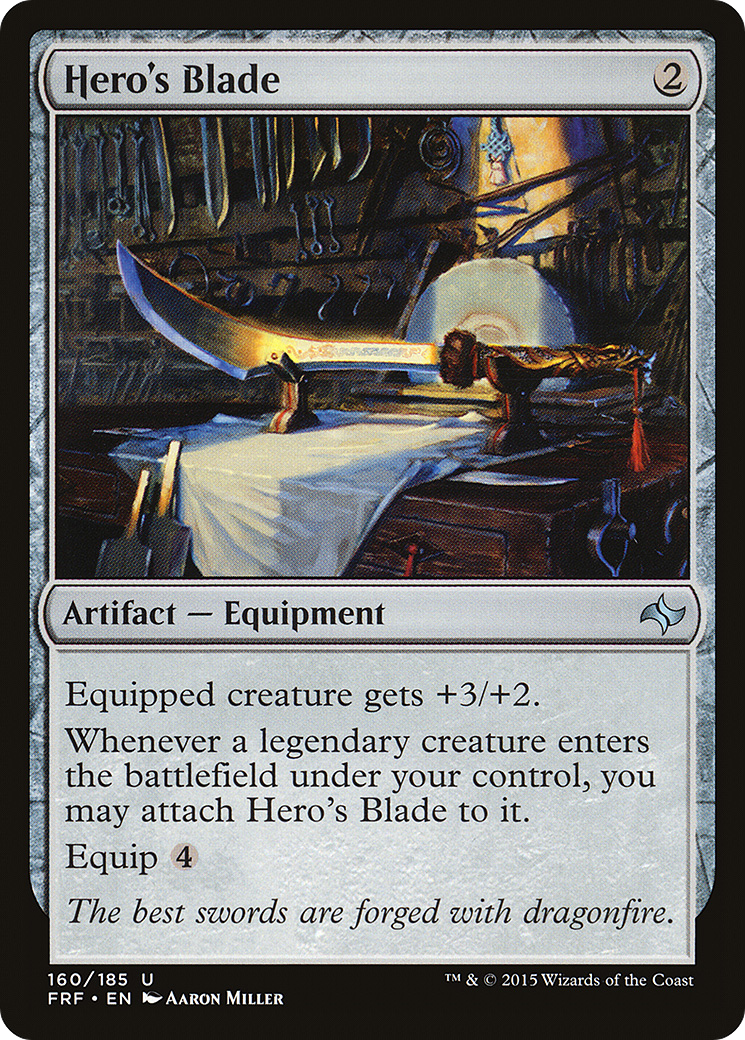 Hero's Blade (FRF-160) [Fate Reforged] Foil