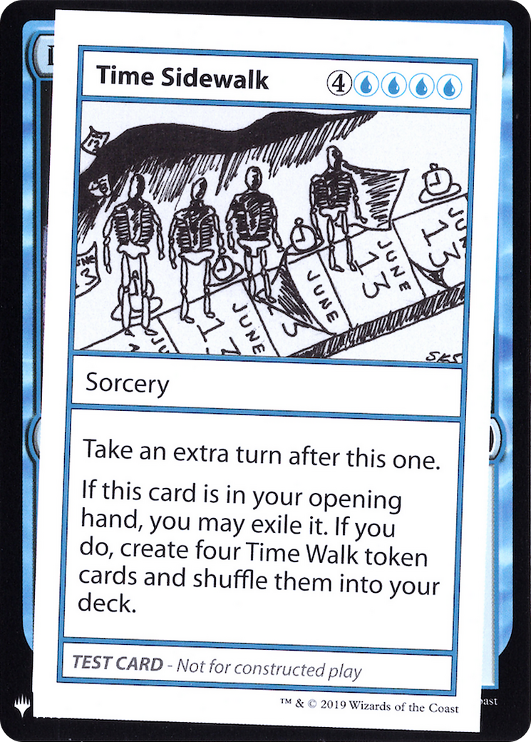 Time Sidewalk [Mystery Booster Playtest Cards 2019]