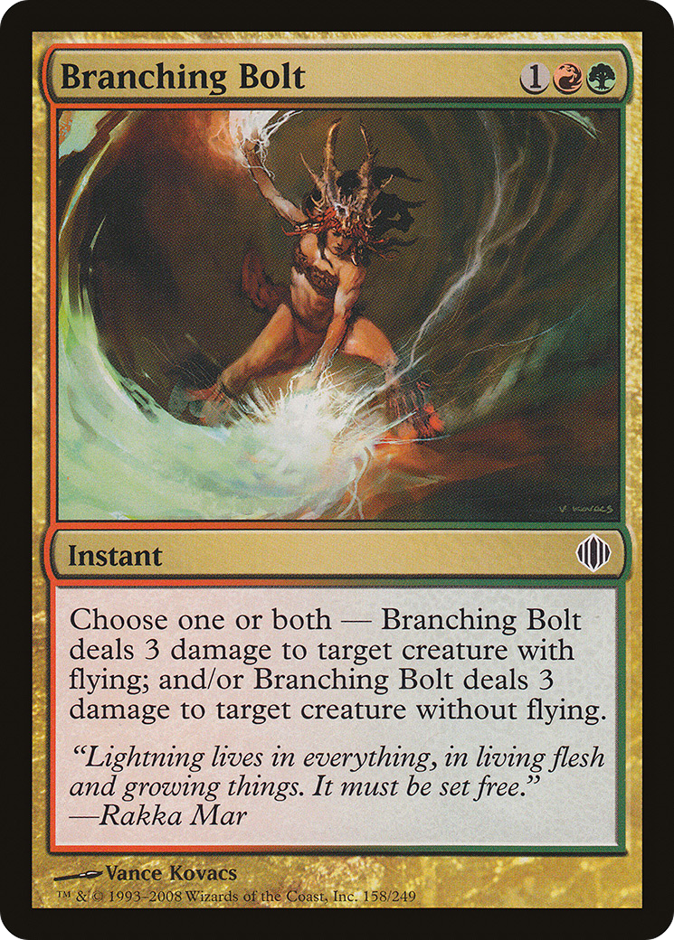 Branching Bolt (ALA-158) [Shards of Alara] Foil