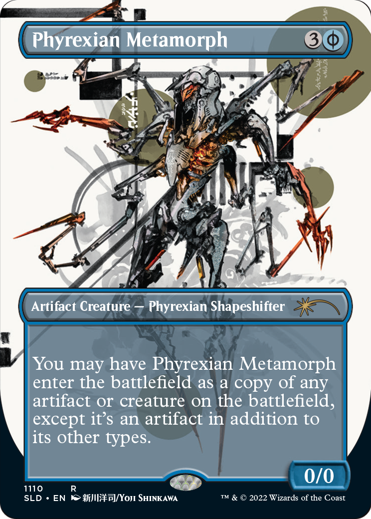 Phyrexian Metamorph (Borderless) (SLD-1110) [Secret Lair Drop]