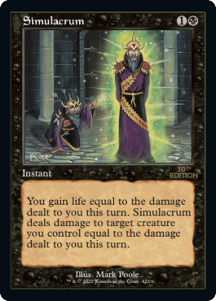Simulacrum (Retro Frame) (30A-422) [30th Anniversary Edition]