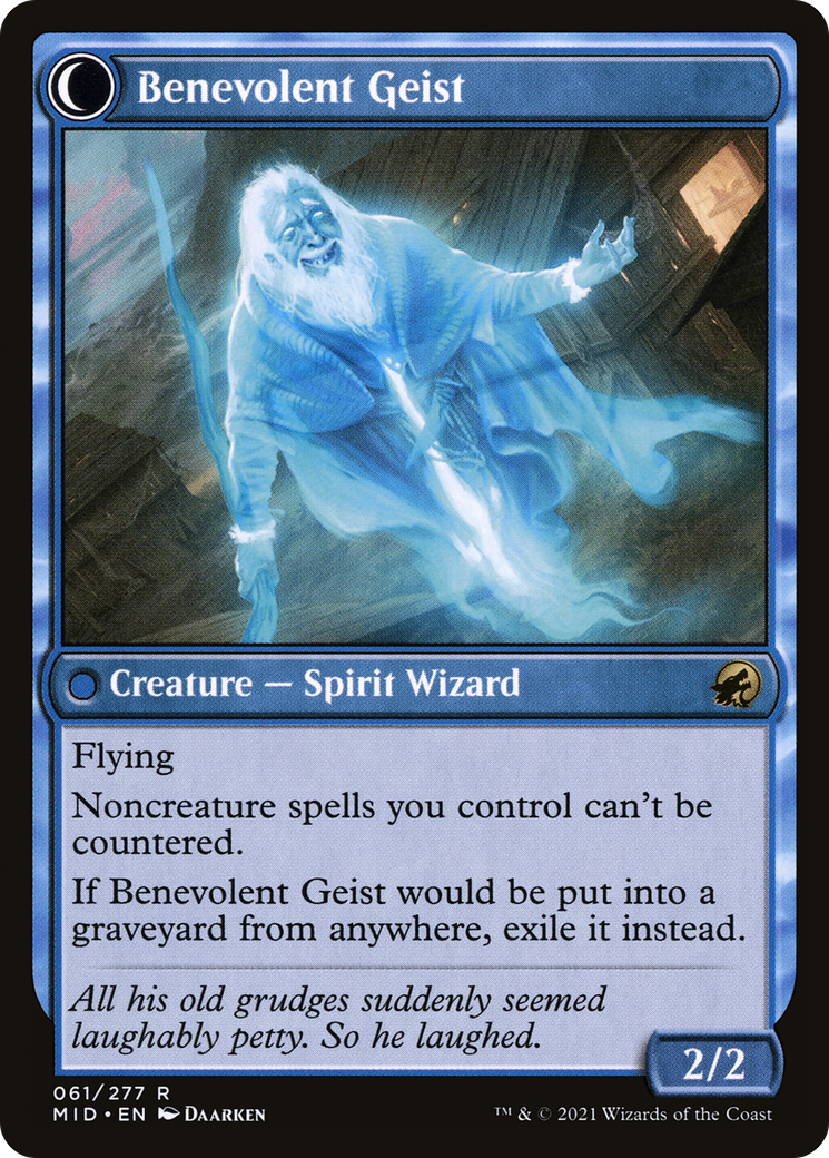 Malevolent Hermit (MID-061) [Innistrad: Midnight Hunt]