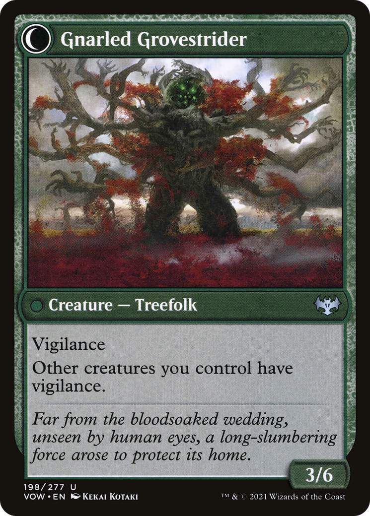 Dormant Grove (VOW-198) [Innistrad: Crimson Vow] Foil