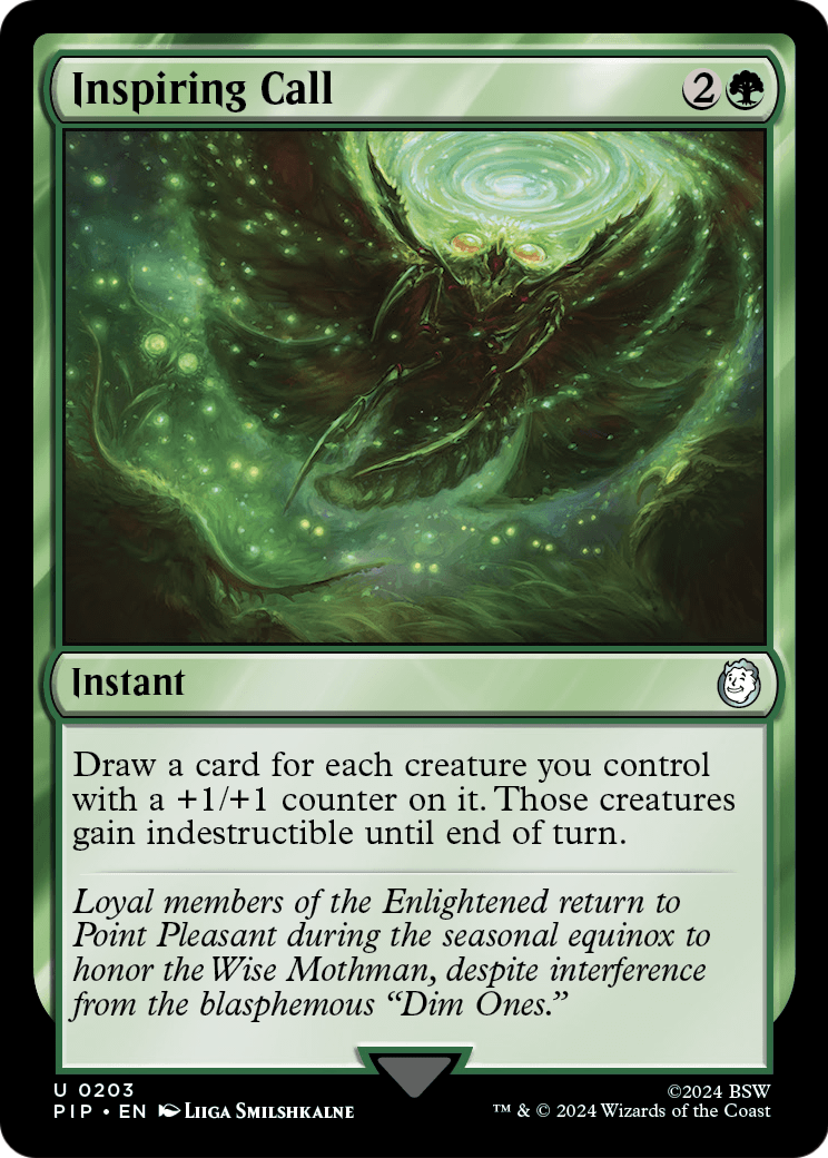 Inspiring Call (PIP-203) [Fallout] Foil