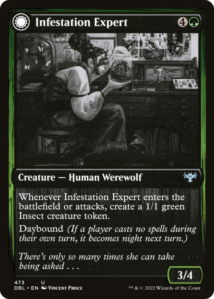 Infestation Expert (DBL-473) [Innistrad: Double Feature]