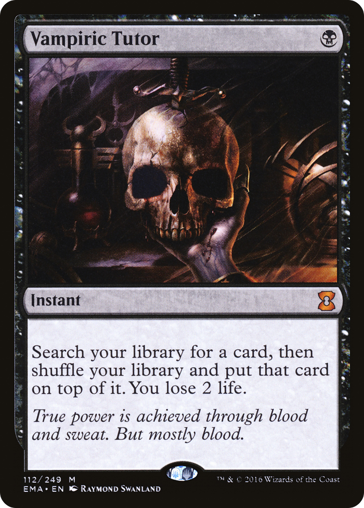 Vampiric Tutor (EMA-112) [Eternal Masters] Foil