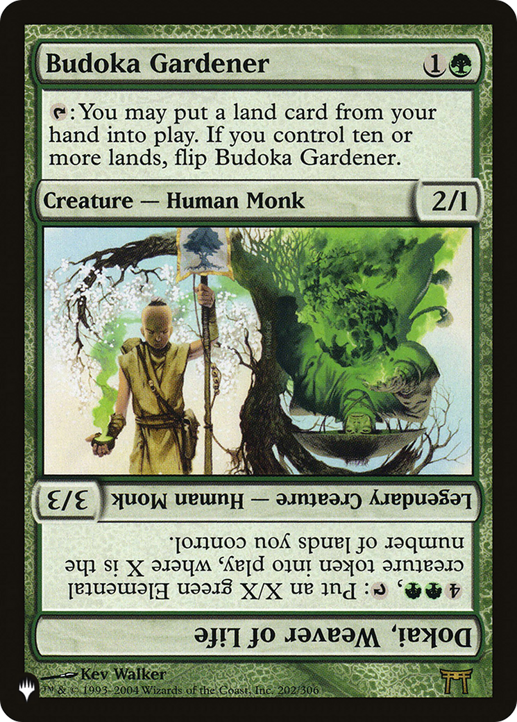Budoka Gardener // Dokai, Weaver of Life (LIST-202/306) [The List]