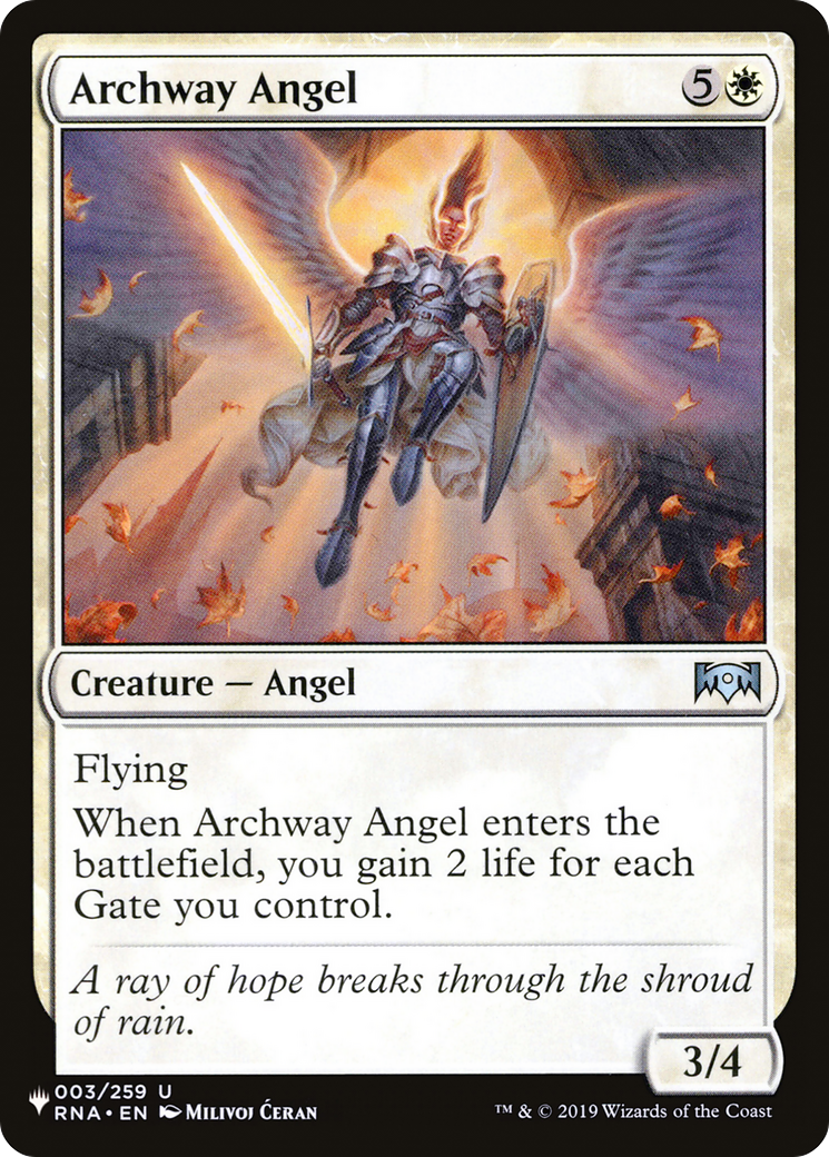 Archway Angel - The List [The List]