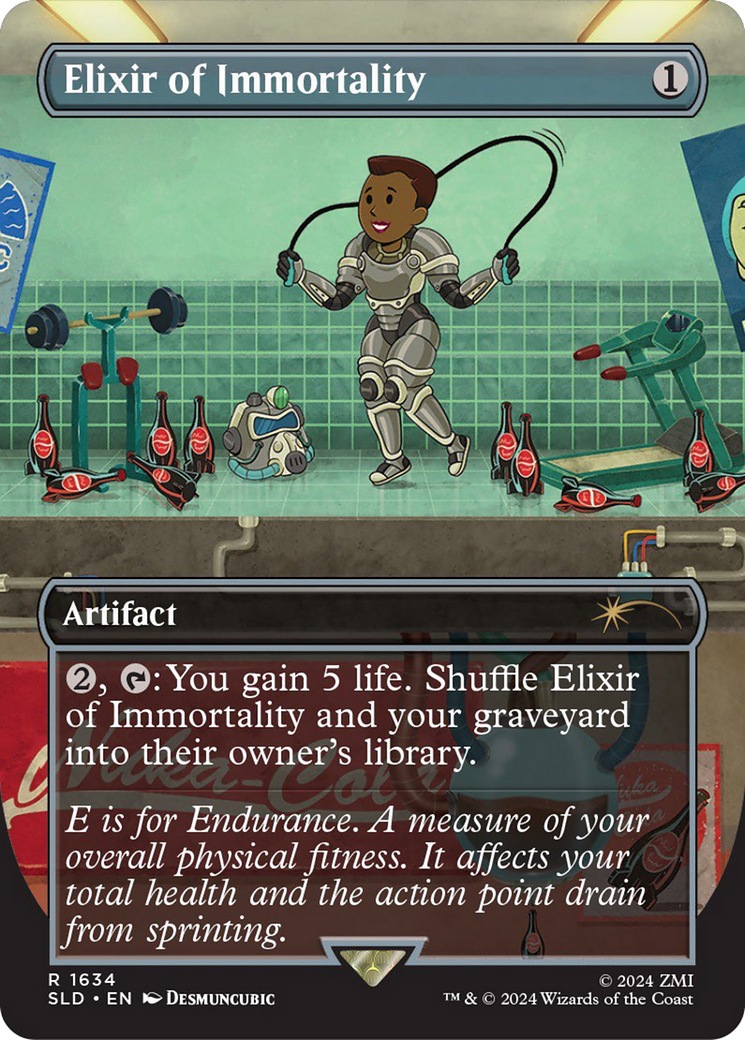 Elixir of Immortality (SLD-1634) (Borderless) [Secret Lair Drop]