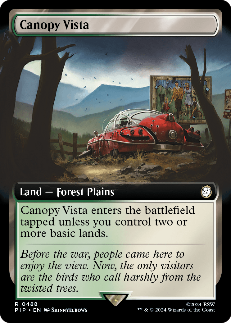 Canopy Vista (Extended Art) (PIP-488) [Fallout]