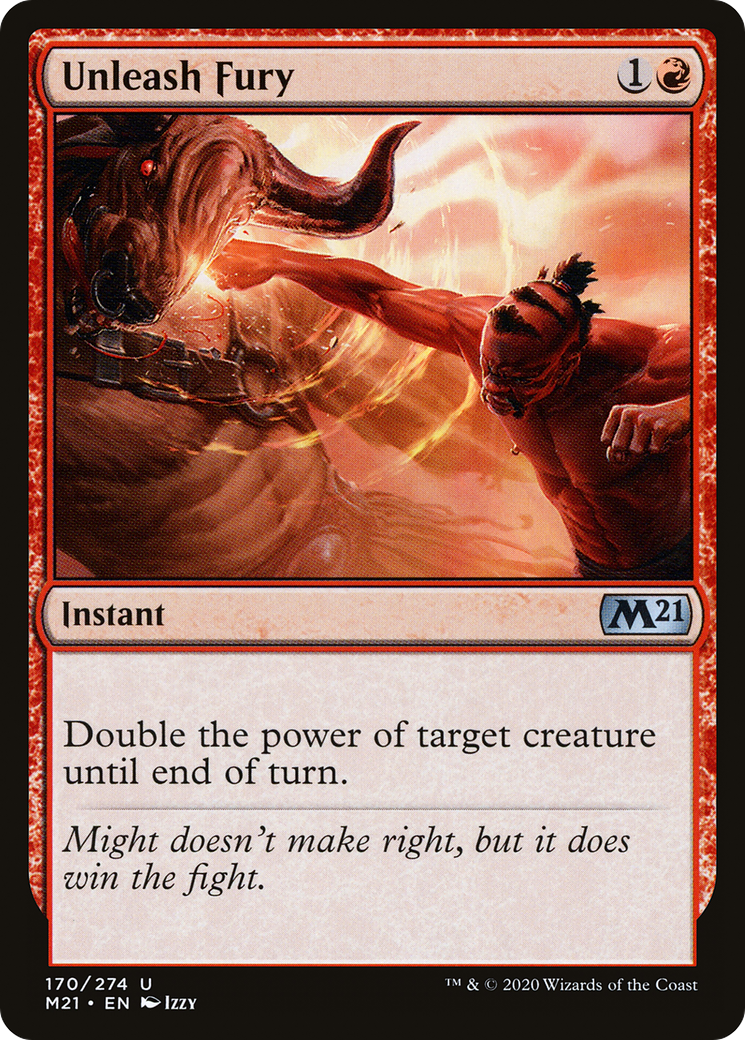 Unleash Fury (M21-170) [Core Set 2021]