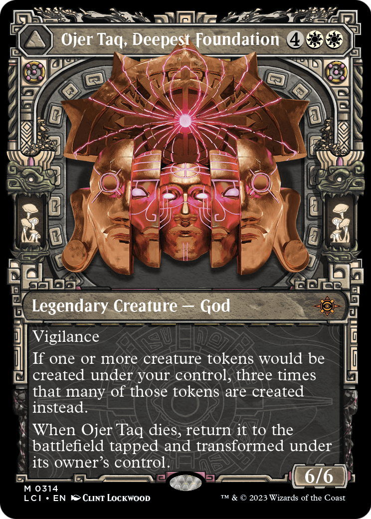 Ojer Taq, Deepest Foundation (Showcase) (LCI-314) [The Lost Caverns of Ixalan]
