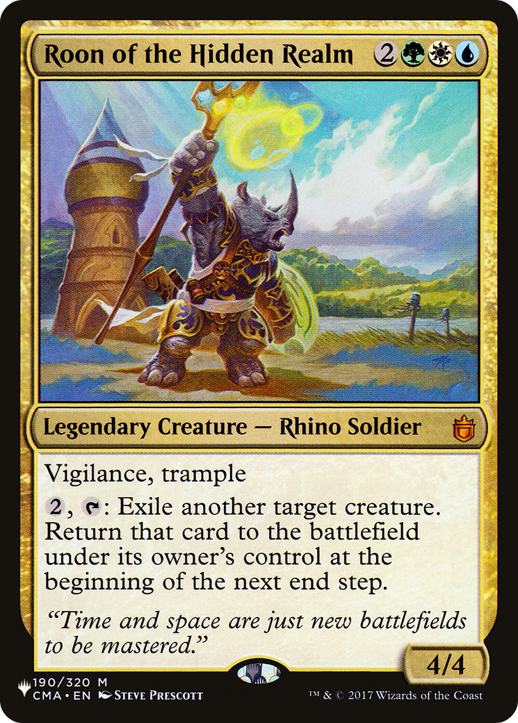 Roon of the Hidden Realm (LIST-190/320) [The List]