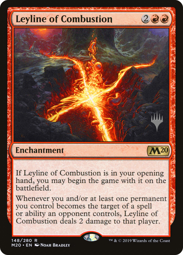 Leyline of Combustion (PPM20-148) [Promo Pack: Core Set 2020 Promos]