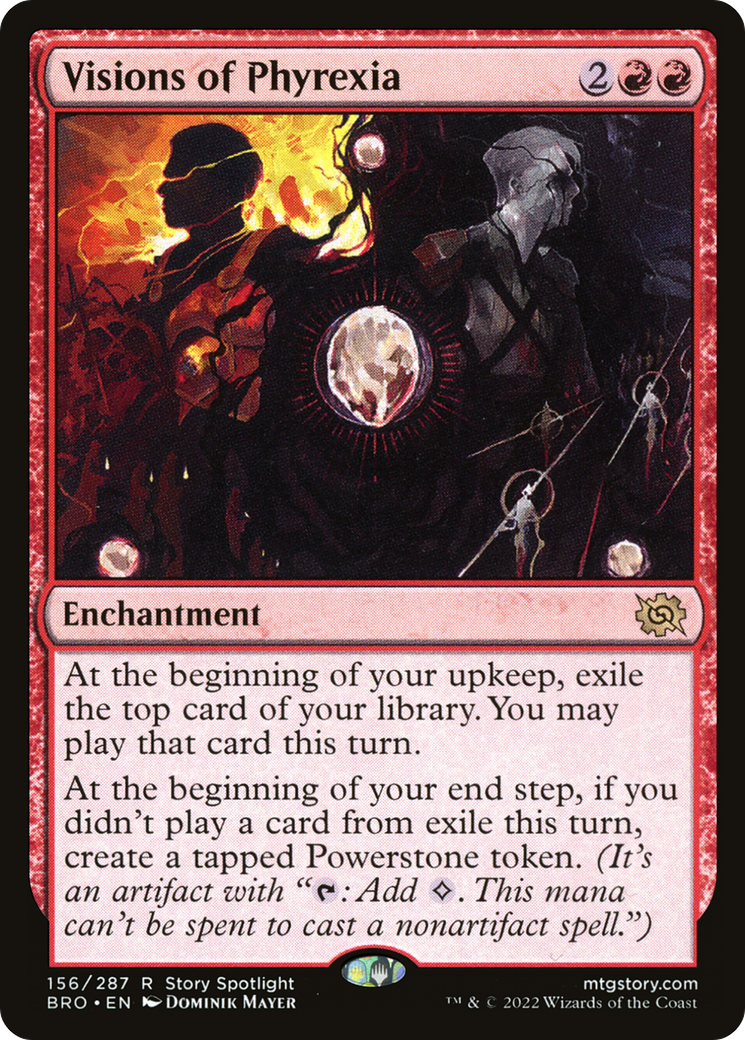 Visions of Phyrexia (BRO-156) [The Brothers' War]