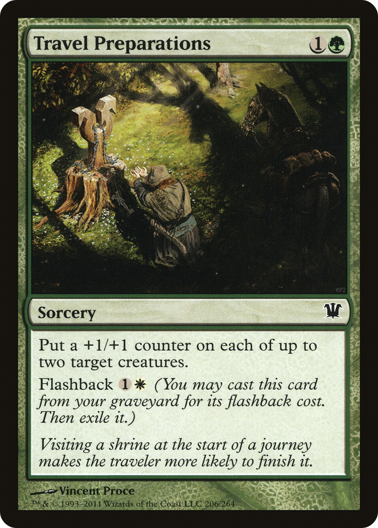 Travel Preparations (ISD-206) [Innistrad] Foil