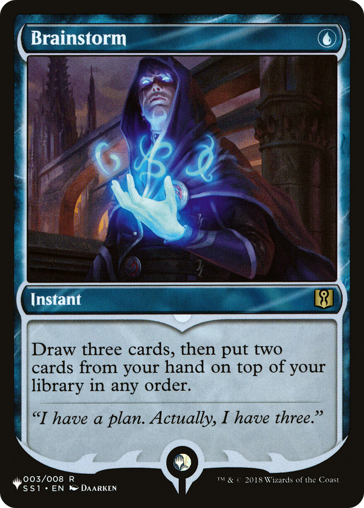 Brainstorm (SS1) (LIST-003/008) [The List]