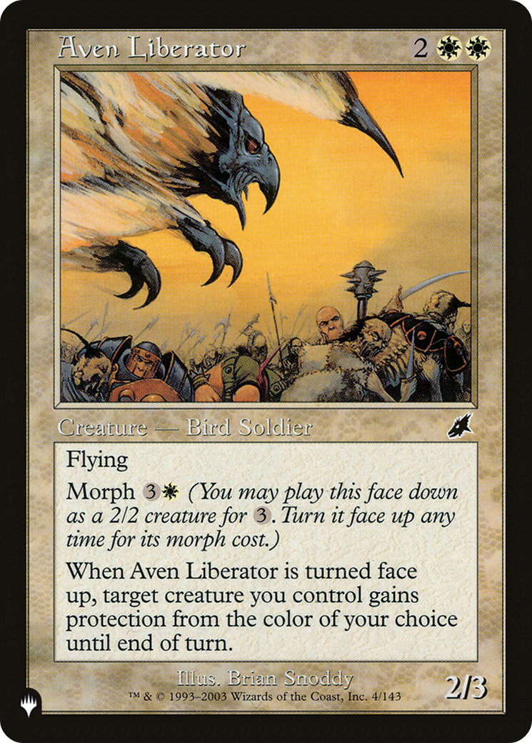 Aven Liberator (LIST-4/143) [The List]