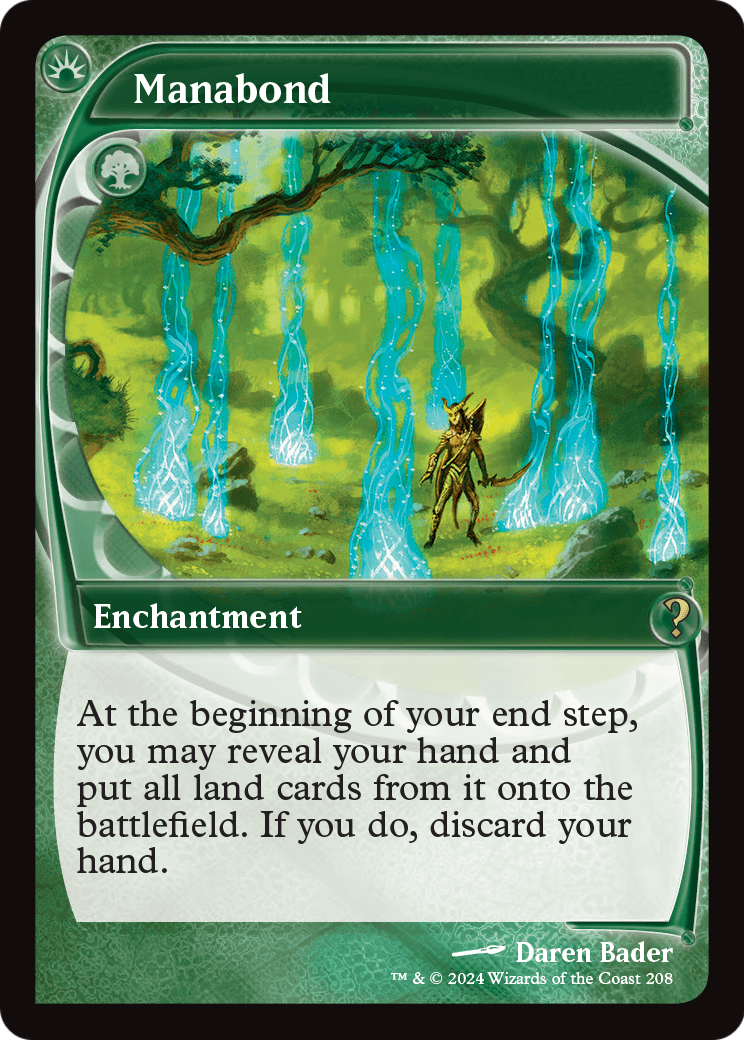 Manabond (Future Sight) (MB2-208) [Mystery Booster 2] Foil