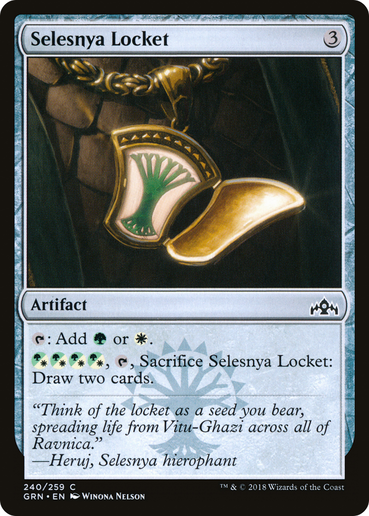 Selesnya Locket (GRN-240) [Guilds of Ravnica] Foil