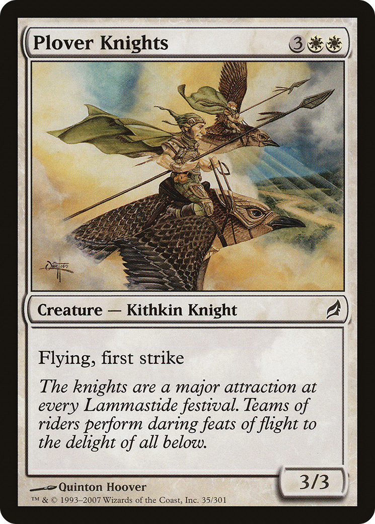 Plover Knights (LRW-035) [Lorwyn]